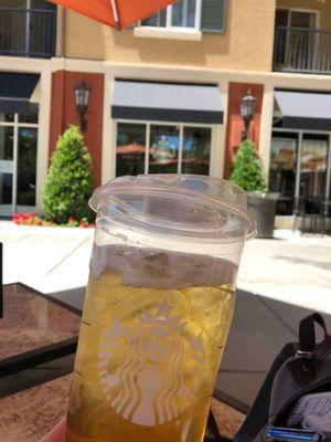 Teavana Shaken Iced Green Tea