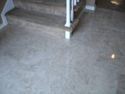 We always recommend sealing your floors after we clean them. This will keep it cleaner longer!