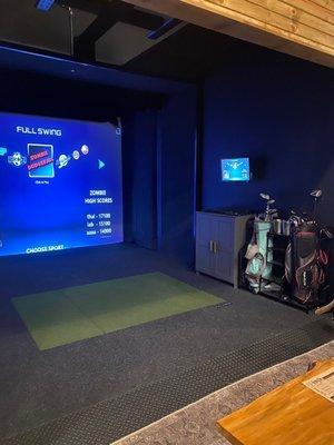 Virtual sports area