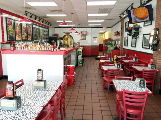 Counter and Dining Area