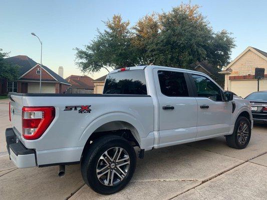 New to us F-150 in the driveway