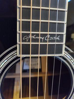 Johnny Cash signature inlay