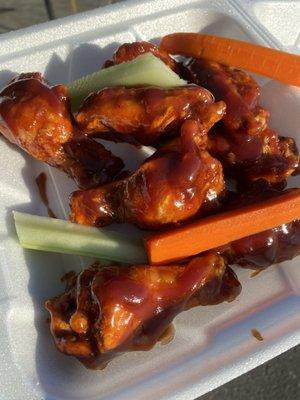 Chicken wings bbq