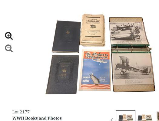 LOT #2177 Same photo binder listed as lot #2125 by itself.