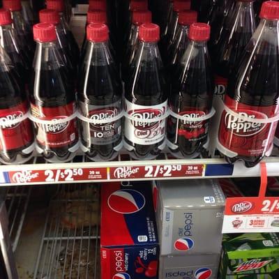 I was looking for Dr Pepper TEN and I found it.