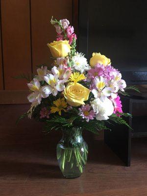 $45 designer's choice arrangement.