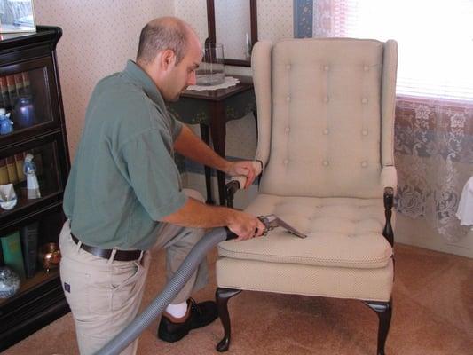 Fine upholstery care