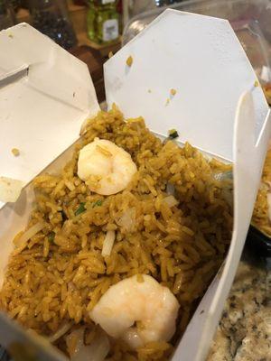 Shrimp fried rice