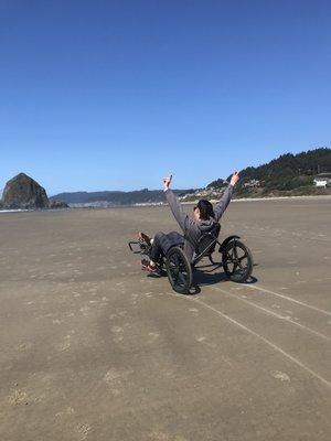 Bike rental on the beach