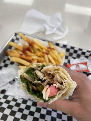 Chicken Shawarma Wrap