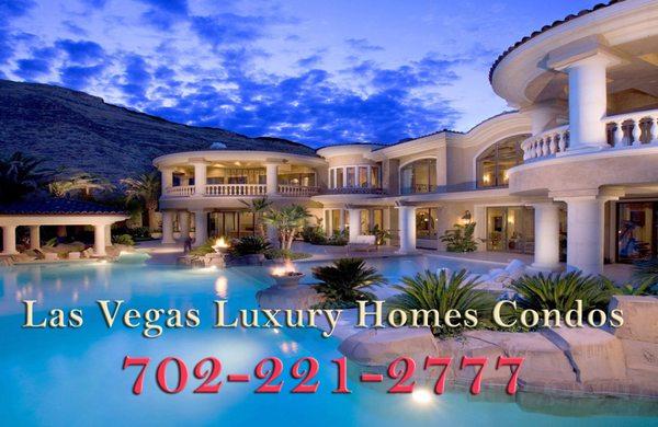 Find Properties for Las Vegas luxury homes condos Real Estate