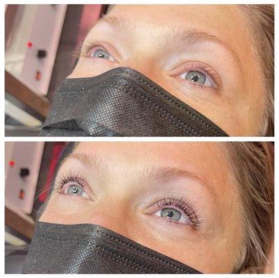 Lash lift + tint