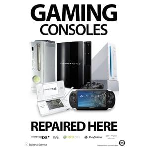 We repair all gaming consoles