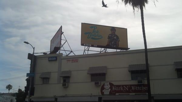 Billboard a couple blocks down on Fairfax