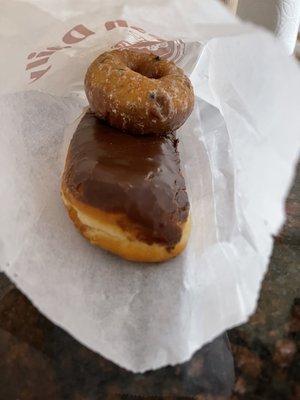 Chocolate Bar and Blueberry round.