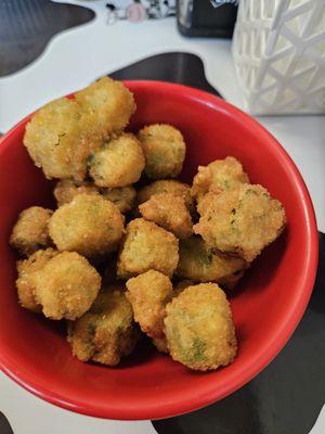 Fried okra