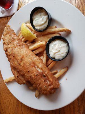 Fish and chips.