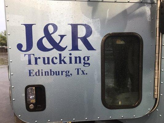 Thanks to J&R Trucking for the opportunity to earn their business. It was a pleasure to serve you this Saturday.