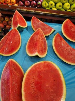 Delicious watermelon at the Marketplace