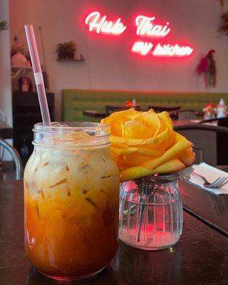 Thai iced tea