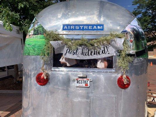 1964 Airstream Bambi II curated as a Bridal suite, 2019 Rapid City, SD