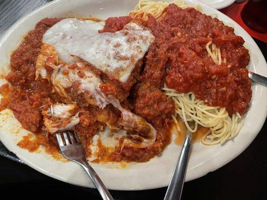 Chicken parmigiana