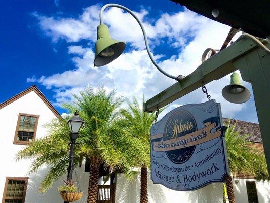 A gorgeous view of the Florida sky from our cozy porch.