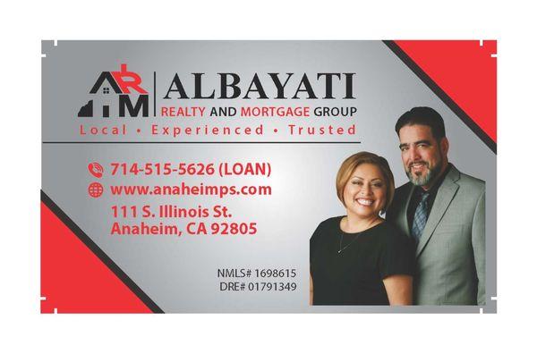 Anaheim Professional Services - Albayati Realty & Mortgage Group