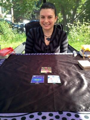 Tarot card reading