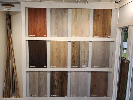 Showroom 9by48 and 60 inch vinyl plank flooring