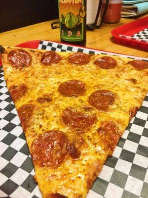 Slice of Pepperoni (Twin City Slice Pizza, Winston-Salem, NC)