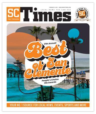 Bonnie's Skin Care is the business in San Clemente Magazine,with Gold and Silver in entire city in 2022!