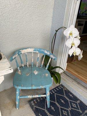 Cute chair from Black and White Market.