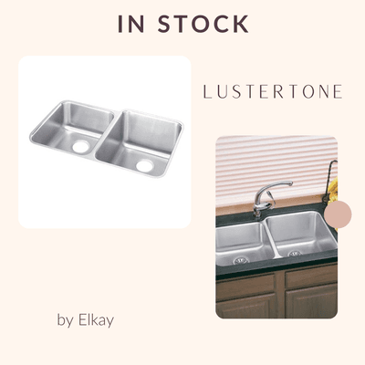 This sink by Elkay is in stock and ready to be installed. https://bit.ly/3lAMgxl