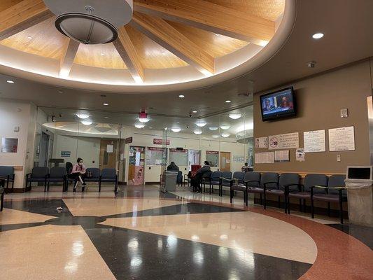 Emergency room waiting room