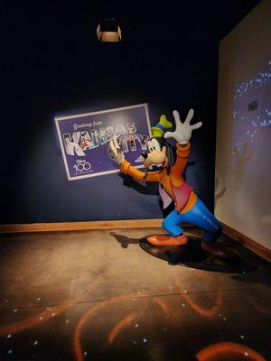 A Goofy Greeting to the Disney 100 exhibition