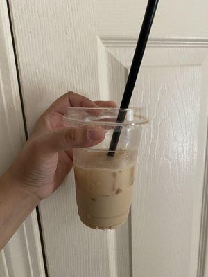 Plain iced coffee