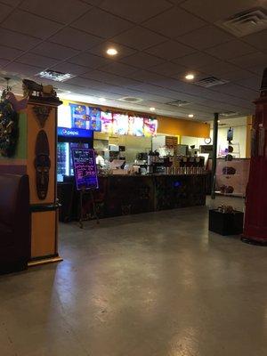 Ordering area. Bright and colorful interior at this new location, and WAY more seating than at their City Market location.