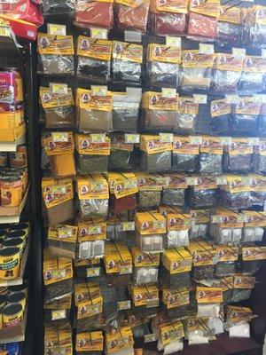 Check out all the Hispanic spice selections!