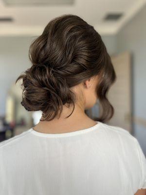 Low Messy Bun