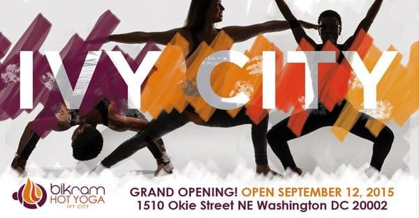 Bikram Hot Yoga Ivy City - Grand Opening September 12th