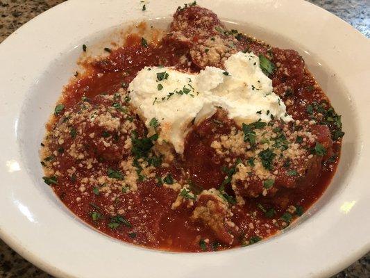 Meatballs with Ricotta