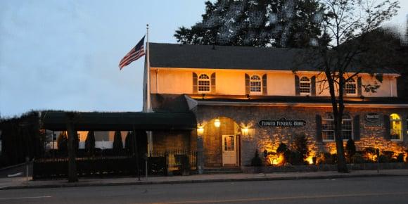 Front of building