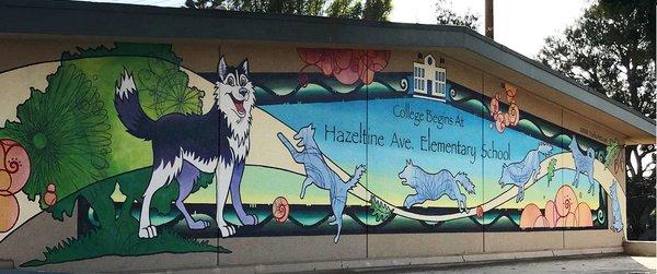 Mural on Hazeltine Avenue