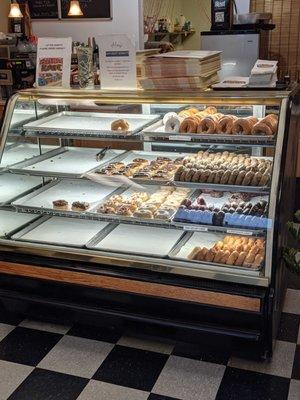 Donut display case