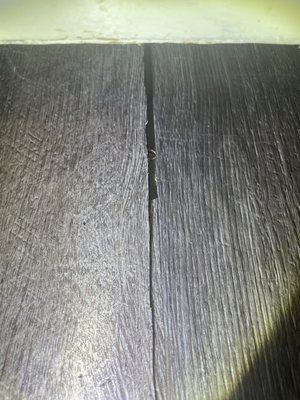 Flooring coming apart