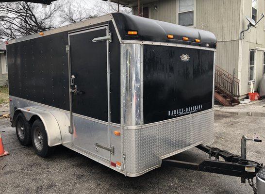 Trailer with New LED Markers & Running lights!