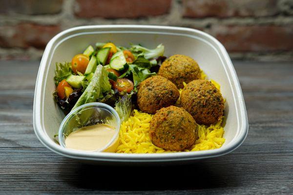 Falafel Rice Bowl