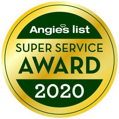 2020 Super Service Award Winner