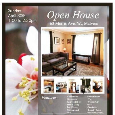 4/30 Open House